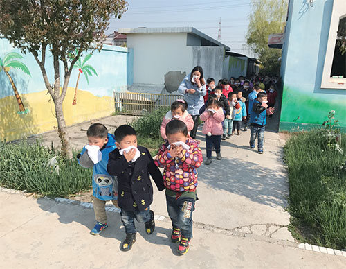 北龙港中心幼儿园开展系列安全教育活动