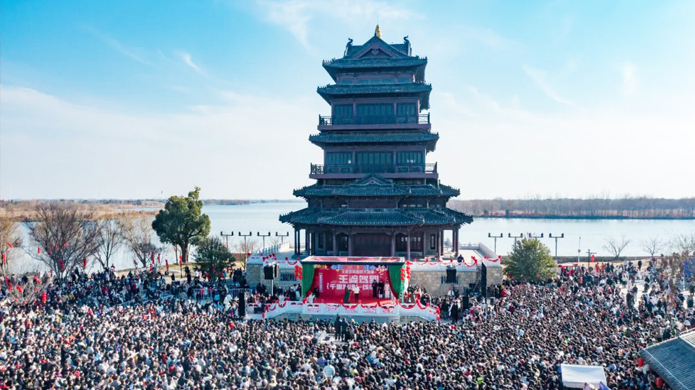 大纵湖景区：新春文旅一道亮眼风景线