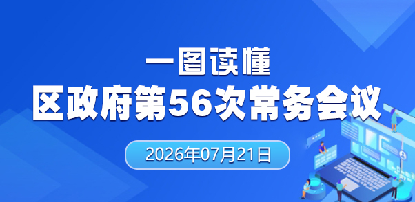 一图读懂区政府第56次常务会议