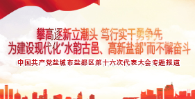 中国共产党盐城市盐都区第十六次代表大会专题